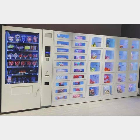 Fruitautomaat Jofemar Vision ES Plus + Lockers